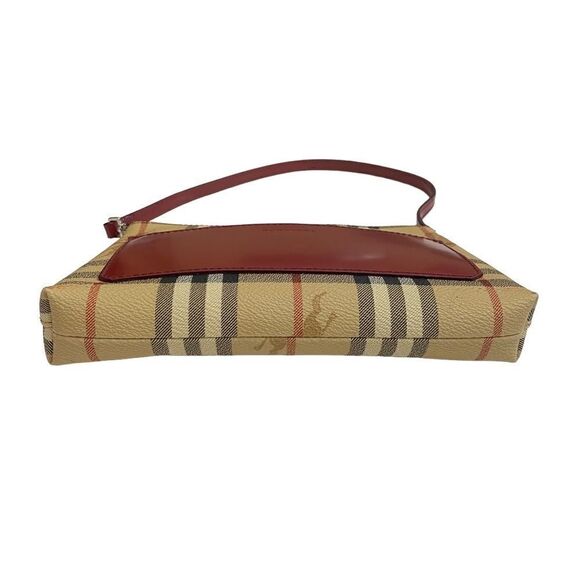 BURBERRY Nova Check Pvc Leather Handbag Shoulder Bag 💼 - Picture 10 of 17